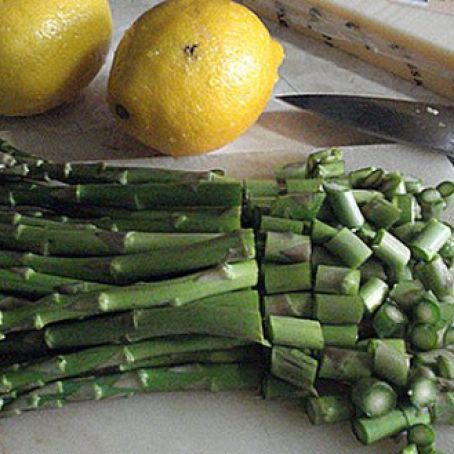 Asparagus and Fresh Pea Pasta
