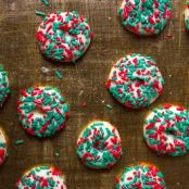 Mexican Butter Cookies with Sprinkles (Galletas con Chochitos)