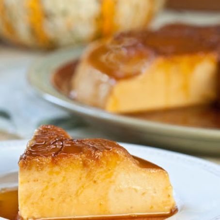 PUDDING -   Pumpkin Flan