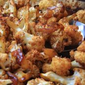 Browned and Braised Cauliflower with Garlic, Ginger and Soy