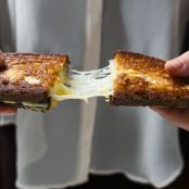 Cheddar and Gruyère Grilled Cheese Sandwiches