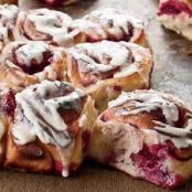 Lemon Raspberry Breakfast Rolls