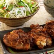 Caramel Chicken Thighs Mekong-Style