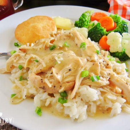 Chicken & Gravy (Crockpot )