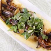 Portobello Caps (ribs removed, stems removed and reserved)