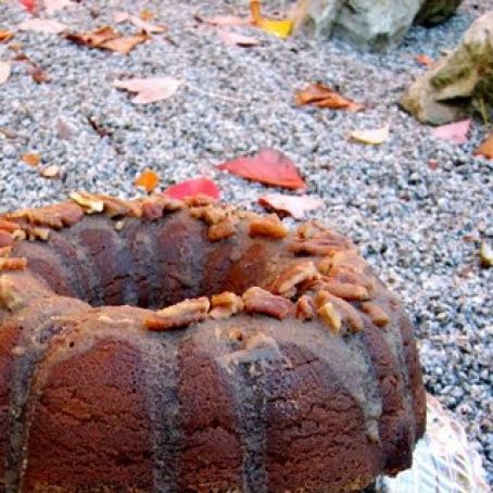 Pumpkin Praline Cake