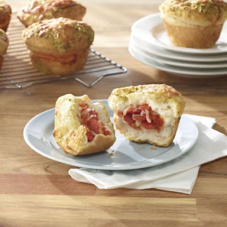 Pepperoni Pizza Stuffed Biscuits