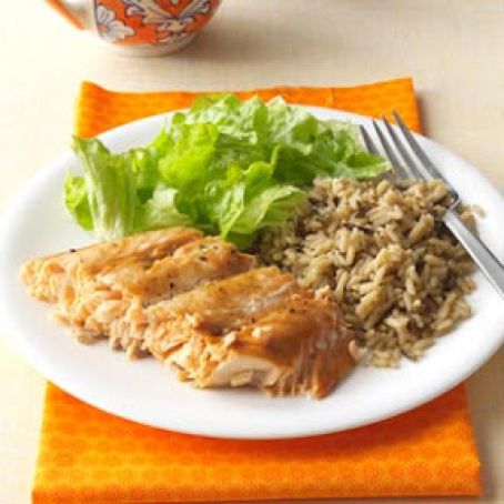 Brown Sugar Glazed Salmon Recipe