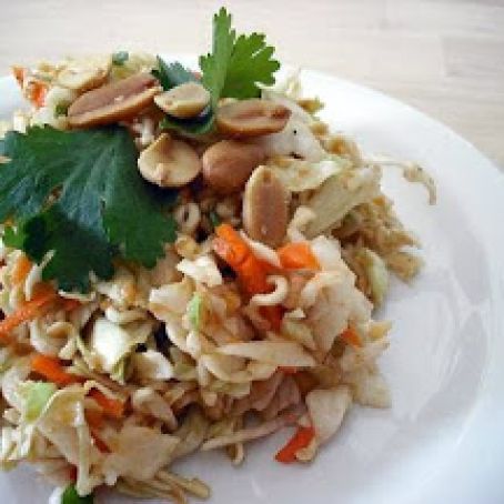 Asian Peanut Slaw