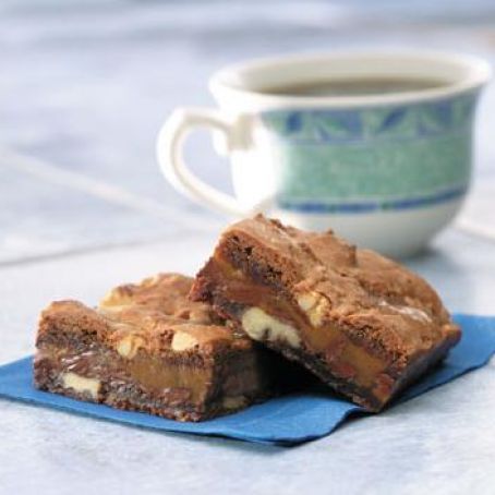 Chocolate Caramel Brownies