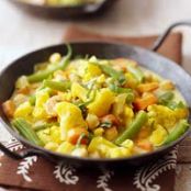 Vegetable and Garbanzo Curry