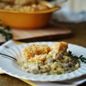 Wild Mushroom Ragout and Cobbler