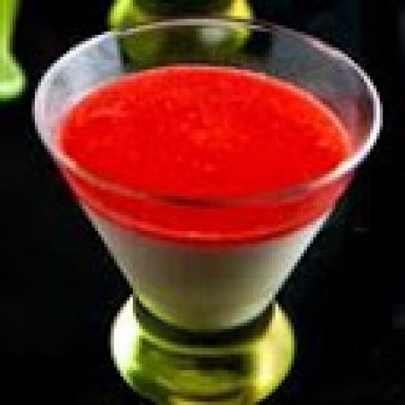 Fresh Strawberry Sauce (for Panna Cotta)