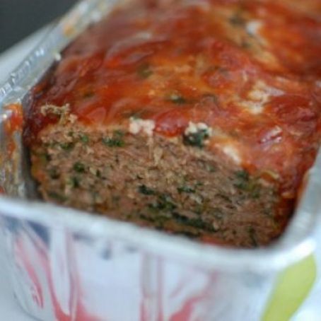 Meat And Spinach Meatloaf