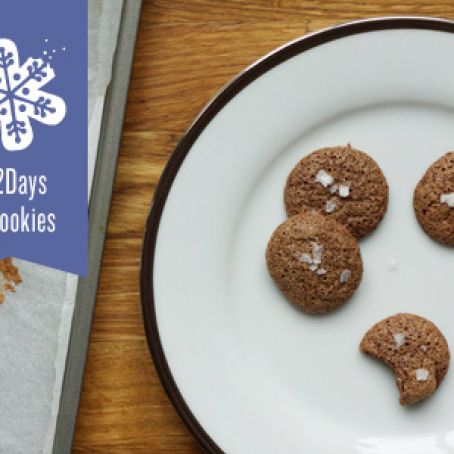 Salted Chocolate and Coriander Cookies
