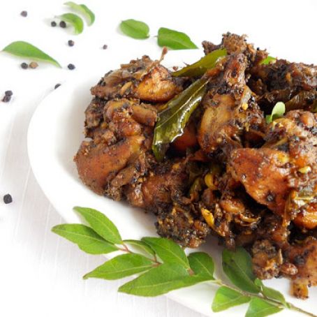 Pepper chicken (Kerala Style)