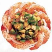 AVOCADO SHRIMP COCKTAIL