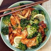 Chicken Broccoli and Lemon Stir Fry