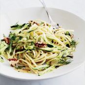 Squash Confetti Pasta with Dill and Walnuts