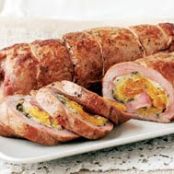 Nutty Cheese and Apricot Stuffed Pork Tenderloin