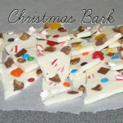 Bark of Many Colors Christmas Candy