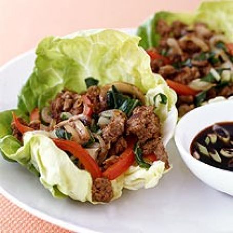 Moo Shu Beef Lettuce Cups (5 points)