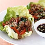 Moo Shu Beef Lettuce Cups (5 points)