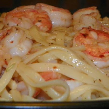 Garlic Shrimp Pasta