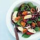 Roasted Butternut and Spinach Salad