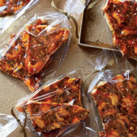 Roasted Cashew and Sesame Brittle