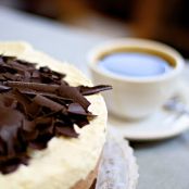 Black and White Mousse Torte