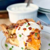 Easy Loaded Baked Potato Quiche