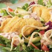 Southwestern Fish Taco Salad Recipe