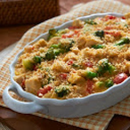 Cheddar Broccoli & Chicken Casserole