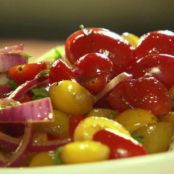 Quick-Marinated Cherry Tomato Salad