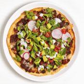 Mexican Tortilla Pizzas with Chorizo