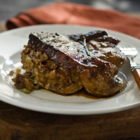 Chops - Stuffed with Country Sausage
