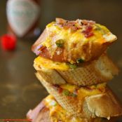 Five Minute Pimento Cheese Melts with Crispy Bacon