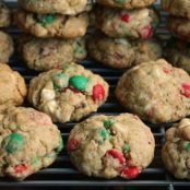 Christmas Crunch Cookies