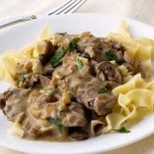 Beef Stroganoff