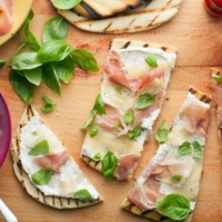 Italian Flatbread (Piadina) with Fontina and Prosciutto (Giada)