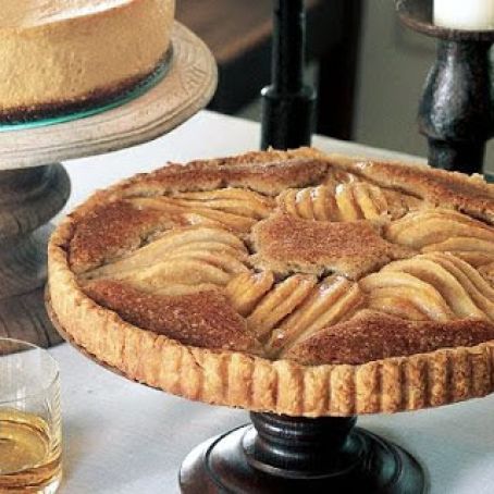 PEAR & HAZELNUT FRANGIPANE TARTE