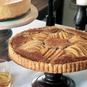 PEAR & HAZELNUT FRANGIPANE TARTE
