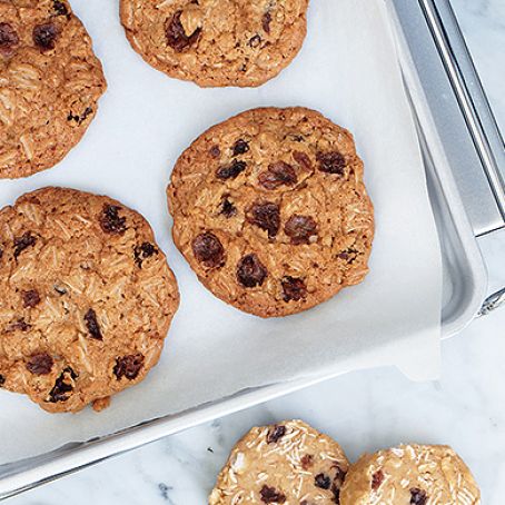 Slice-and-Bake Oatmeal Raisin Cookies