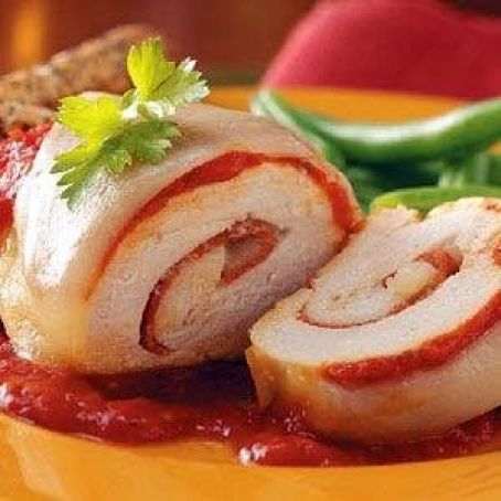 Pizza Chicken Roll-ups