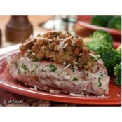 Caesar Stuffed Pork Chops