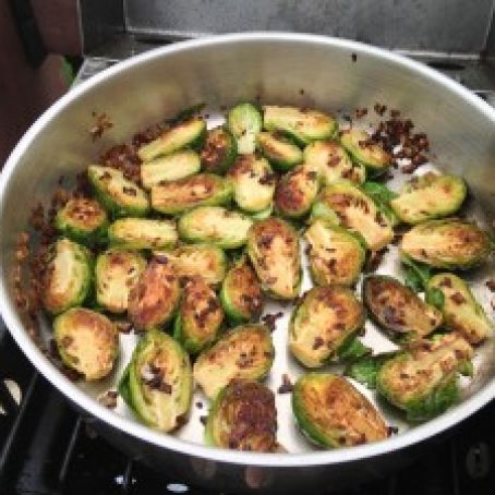Crispy, charred, Pan-Seared….Brussels Spouts