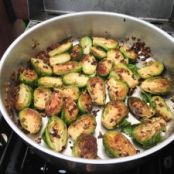 Crispy, charred, Pan-Seared….Brussels Spouts
