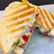 Philly Cheesesteak Panini - J.S.