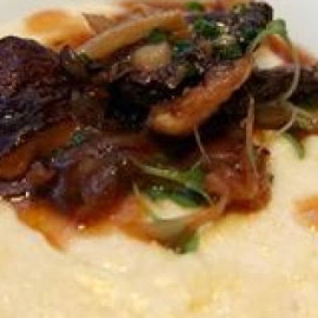 POLENTA****Creamy Polenta with Fricassee of Truffled Mushrooms